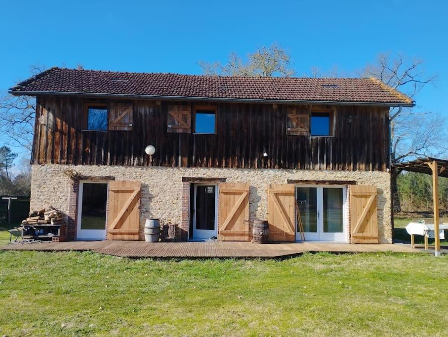 Ancienne Grange Landaise Villa Brocas Exteriör bild